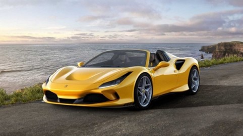 Ferrari giới thiệu phiên bản mui trần của F8 Spider