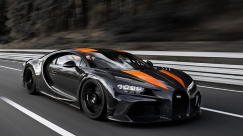 Bugatti Chiron Super Sport đã bay khi đạt vận tốc hơn 400 km/h