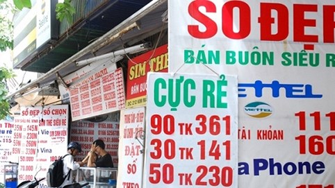 Dừng bán sim điện thoại qua đại lý