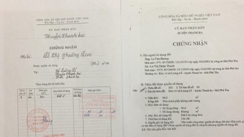 Một mảnh đất có 2 sổ đỏ ở Phú Thọ:  Công dân kêu cứu, chính quyền chưa thấu?