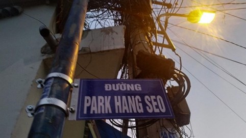 Nóng 24h qua: Bảng tên đường Park Hang-seo bất ngờ xuất hiện trên đường phố Sài Gòn
