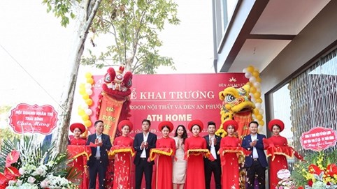 Đèn An Phước hợp tác cùng ATH Home khai trương showroom thứ 4 tại TP.Thái Bình