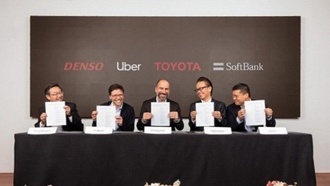 Toyota và Softbank rót thêm 1 tỷ USD vào mảng xe tự lái của Uber