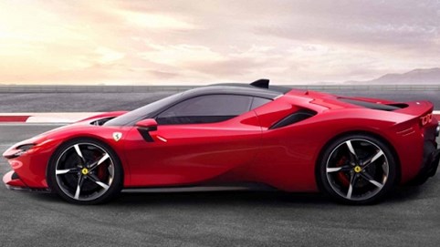 Sức mạnh lai hợp ấn tượng trong cỗ máy tốc độ mới của Ferrari