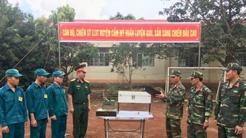 Đồng Nai: Đảng ủy quân sự huyện Cẩm Mỹ xứng đáng đơn vị tiêu biểu