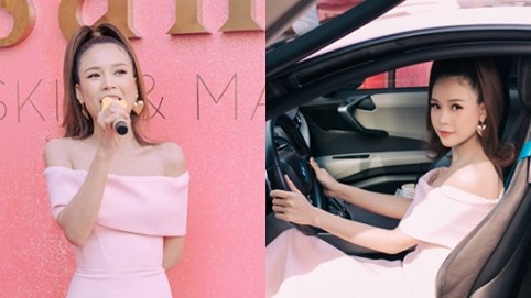 Sam lái siêu xe tiền tỷ ngày lên chức bà chủ