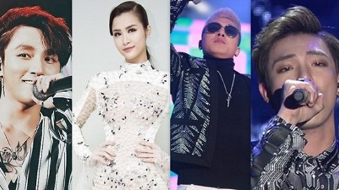 Những ngôi sao làng nhạc Việt tỏa sáng trên sân khấu quốc tế trong 2017