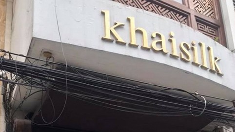 Hà Nội: Cửa hàng Khaisilk tạm ngừng kinh doanh để phục vụ công tác kiểm tra