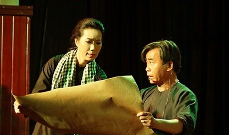 Vở diễn “Rặng trâm bầu” tái công diễn phục vụ khán giả