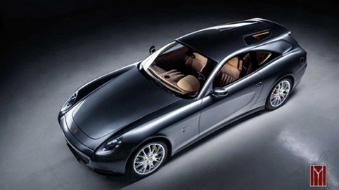Ferrari 612 Scagliette Shooting Brake: Siêu xe có phần đuôi 'nhức mắt'