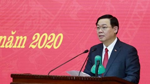 Lời đầu tiên của tân Bí thư Vương Đình Huệ trước cán bộ chủ chốt Hà Nội