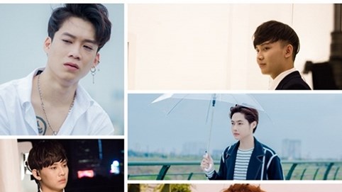 5 trai đẹp The Air đều khóc trong MV trình làng