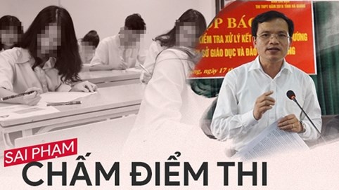 6 ngày điều tra sai phạm điểm thi chấn động ở Hà Giang