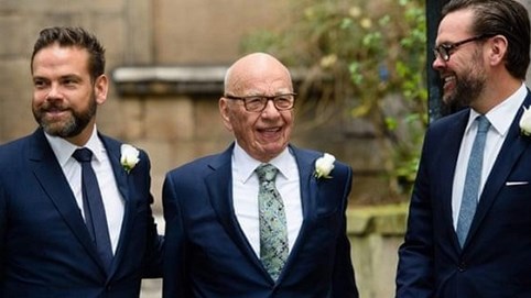 6 người con của Rupert Murdoch thành tỷ phú sau thương vụ Disney - Fox