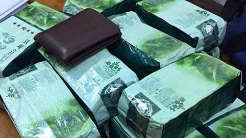 15 kg ma túy vận chuyển xuyên quốc gia bị phát hiện
