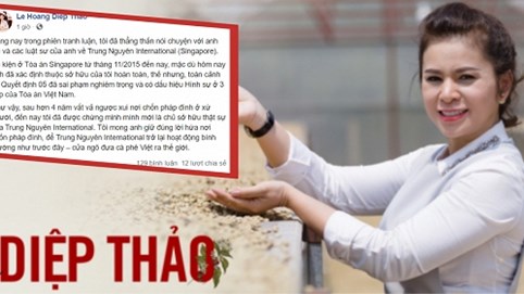 Ông Vũ tặng 100 tỷ, bà Thảo đáp “quá nhỏ, chỉ bằng móng tay của Trung Nguyên” và diễn biến đáng chú ý kế tiếp