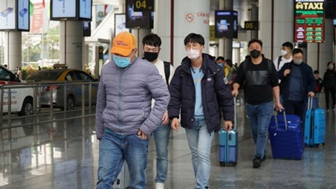 Dừng tiếp nhận lao động nước ngoài đến từ các vùng có dịch virus Corona