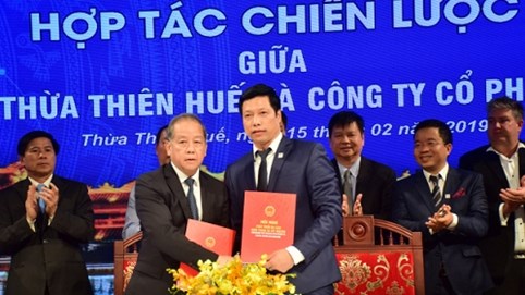 Văn Phú – Invest trở thành đối tác chiến lược của tỉnh Thừa Thiên – Huế