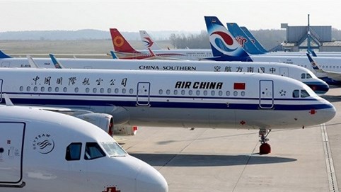 Mỹ cấm các hãng hàng không Trung Quốc từ ngày 16/6