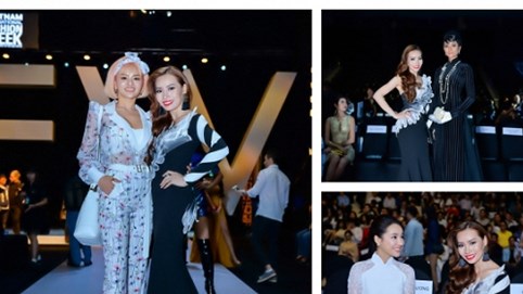 Á hậu 2 Ms Universe Business 2018 rạng rỡ hội ngộ dàn sao Việt