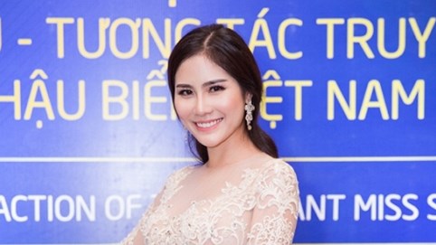 Á hậu Hoàng Hạnh tái xuất, thừa nhận không bon chen giúp cuộc sống hạnh phúc