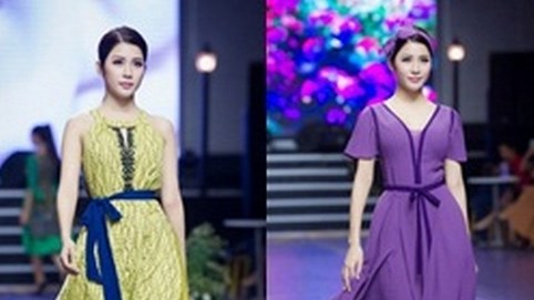 Á hậu Yan My phong cách trên sàn catwalk