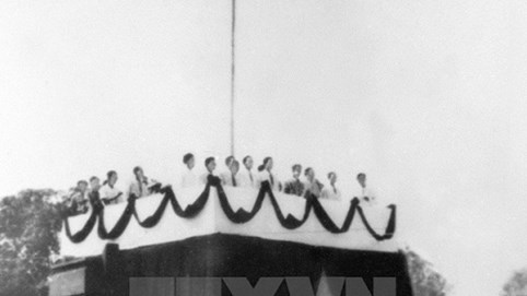 Người thiết kế Kỳ đài cho Lễ Tuyên ngôn Độc lập 2/9/1945