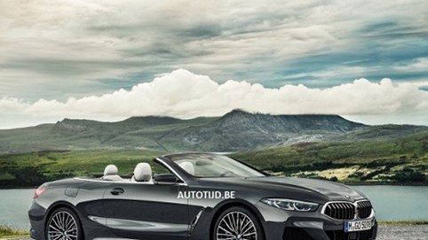 BMW 8-Series mui trần bất ngờ lộ trọn vẹn ảnh chính thức