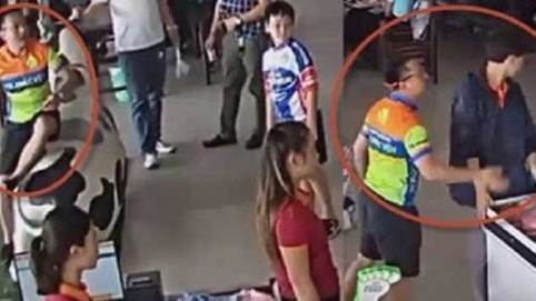 Đình chỉ công tác 1 tháng đối với thượng úy đánh người