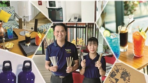 Sunrise Premium Resort & Spa nói không với rác thải nhựa vào năm 2025