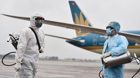Thông báo khẩn: Tìm hành khách trên 5 chuyến bay có bệnh nhân nhiễm COVID-19
