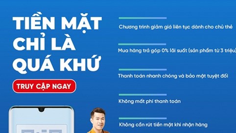 Adayroi khuyến mãi khủng, hưởng ứng ngày không dùng tiền mặt đầu tiên ở Việt Nam