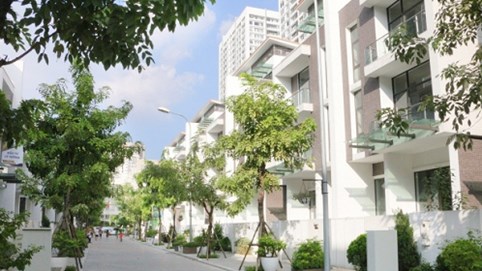 Mãn nhãn với không gian sống xanh tại “khu phố nhà giàu” ở Hà Nội