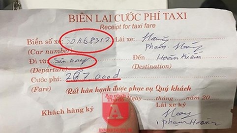 Đi 2km, vị khách Nhật Bản bị lái xe taxi 