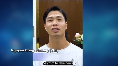 AFC chọn Công Phượng tham gia chiến dịch phòng chống Covid-19