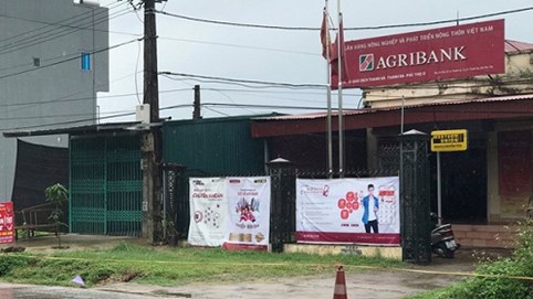Agribank Phú Thọ bị cướp 500 triệu đồng
