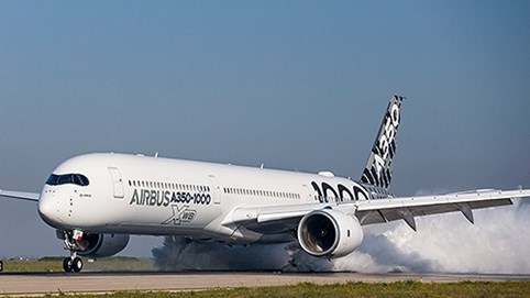 Airbus trình diễn siêu máy bay A350-1000 tại Hà Nội
