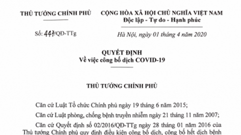 3 mục tiêu của Thủ tướng khi quyết định công bố dịch Covid-19 trong cả nước