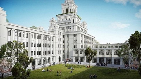 Lộ diện phối cảnh Đại học VinUni: Rộng 23 hecta, được xây dựng như tòa lâu đài 10 tầng với tháp cao 108m