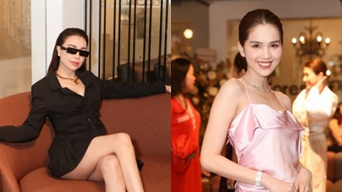 Trà Ngọc Hằng sexy, Ngọc Trinh dịu dàng dự sự kiện