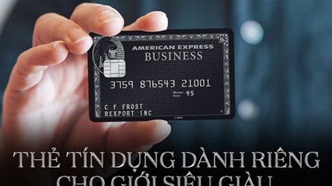 Nếu sở hữu một trong ba loại thẻ tín dụng này chứng tỏ bạn nằm 5% trong giới siêu giàu