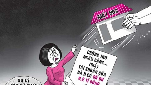 Tinh vi chiêu lừa giả chứng thư ngân hàng để chiếm nhà