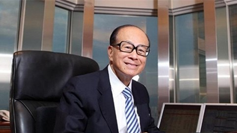 Tỷ phú Lý Gia Thành: 