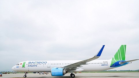 Bamboo Airway đón thêm máy bay Airbus A321NEO