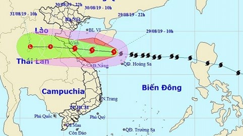 Bão chuyển hướng, sáng mai khả năng đổ bộ Nghệ An - Quảng Bình