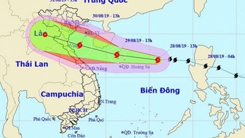 Bão giật cấp 12 hướng tâm vào Thanh Hóa - Quảng Bình, nhiều tỉnh sắp mưa lớn