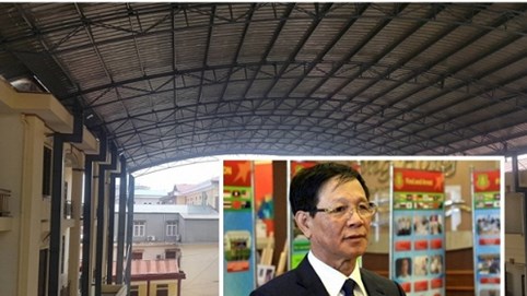 Sân tòa 1.000m2 là nơi xét xử cựu Tổng cục trưởng Tổng cục Cảnh sát Phan Văn Vĩnh