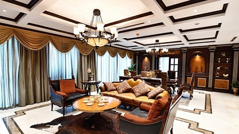 Bên trong 'biệt thự trên cao' dát vàng giá 60 tỷ tại Hà Nội