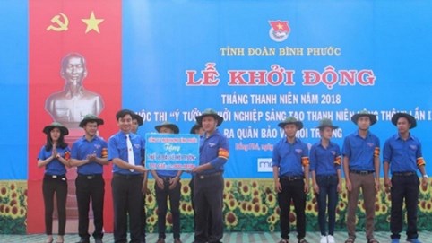 Bình Phước: Hơn 500 Đoàn viên tham dự Lễ khởi động tháng thanh niên năm 2018