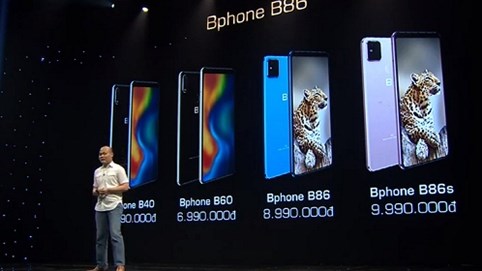 Bkav ra mắt Bphone mới: Giá thấp nhất từ 5,49 triệu đồng